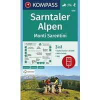 Kompass Wandelkaart 056 Sarntaler Alpen