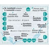 Kompass Wandelkaart 056 Sarntaler Alpen
