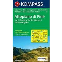 Kompass Wandelkaart 075 Altopiano Di Piné