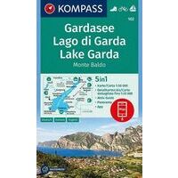Kompass Wandelkaart 102 Gardameer - Lago Di Garda