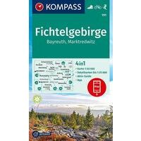 Kompass Wandelkaart 191 Fichtelgebirge - Bayreuth