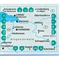 Kompass Wandelkaart 2 Bregenzerwald 