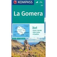Kompass Wandelkaart 231 La Gomera