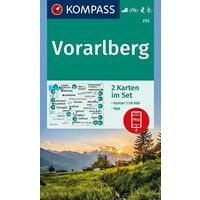 Kompass Wandelkaart 292 Vorarlberg