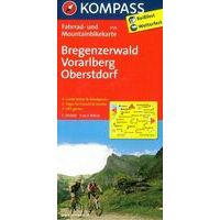 Kompass Fietskaart 3126 Bregenzerwald Vorarlberg 1:70.000