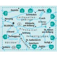 Kompass Wandelkaart 32 Bludenz - Schruns - Klostertal