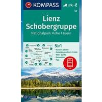Kompass Wandelkaart 48 Lienz - Schobergruppe - Hohe Tauern