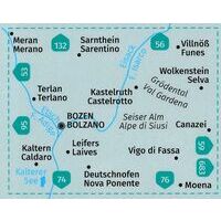Kompass Wandelkaart 54 Bozen-Bolzano Und Umgebung