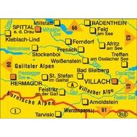 Kompass Wandelkaart 64 Villacher Alpe