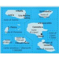 Kompass Wandelkaart 693 Liparische Eilanden