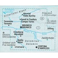 Kompass Wandelkaarten 699 Südtirol - Alto-Adige - Zuid-Tirol