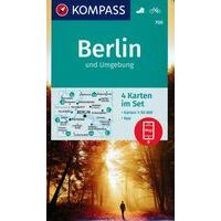 Kompass Wandelkaarten 700 Berlin Und Umgebung