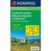 Kompass Wandelkaart 74 Südtirols Süden