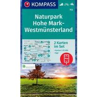 Kompass Wandelkaart 753 Naturpark Hohe Mark
