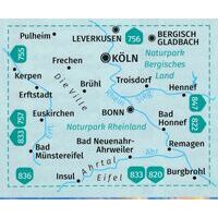 Kompass Wandelkaart 758 Köln - Bonn - Ahrtal