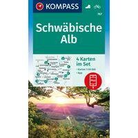 Kompass Wandelkaarten 767 Schwäbische Alb