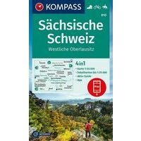 Kompass Wandelkaart 810 Sachssische Schweiz