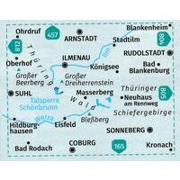 Kompass Wandelkaart 813 Ostlicher Thüringer Wald