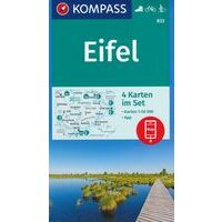 Kompass Wandelkaarten 833 Eifel