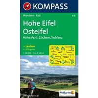 Kompass Wandelkaart 838 Hohe Eifel Osteifel