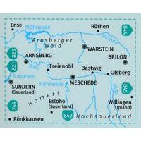 Kompass Wandelkaart 841 Sauerland 1 - Hochsauerland
