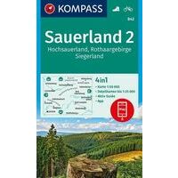 Kompass Wandelkaart 842 Sauerland 2