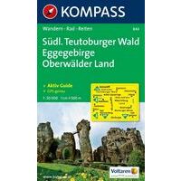 Kompass Wandelkaart 844 Südlicher Teutoburger Wald