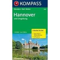 Kompass Wandelkaarten 848 Hannover Und Umgebung