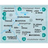 Kompass Wandelkaart 9 Kaisergebirge