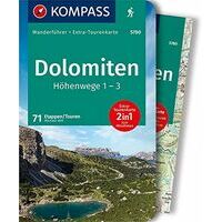 Kompass Wandelgids 5780 Dolomiten-Höhenweg 1-3