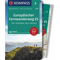 Kompass Wandelgids 5962 E5 Europäischer Fernwanderwege