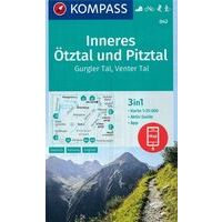 Kompass Wandelkaart 042 Inneres Ötztal - Pitztal