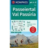 Kompass Wandelkaart 044 Val Passiria - Passeiertal