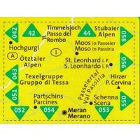 Kompass Wandelkaart 044 Val Passiria - Passeiertal
