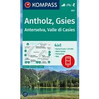 Kompass Wandelkaart 057 Antholz, Gsies