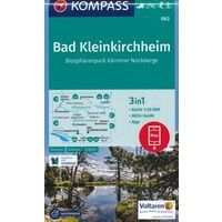 Kompass Wandelkaart 063 Bad Kleinkirchheim