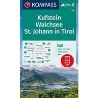 Kompass Wandelkaart 09 Kufstein St. Johann In Tirol