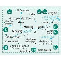 Kompass Wandelkaart 119 Val Di Sole, Madonna Di Campiglio 