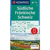 Kompass Wandelkaart 171 Südliche Fränkische Schweiz