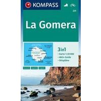 Kompass Wandelkaart 231 La Gomera