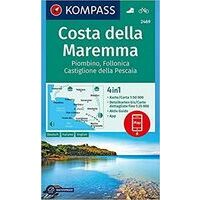 Kompass Wandelkaart 2469 Costa Della Maremma