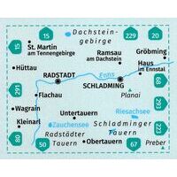 Kompass Wandelkaart 31 Radstadt - Schladming - Flachau