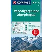 Kompass Wandelkaart 38 Venedigergruppe