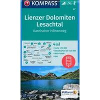Kompass Wandelkaart 47 Lienzer Dolomiten