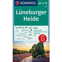 Kompass Wandelkaart 718 Lüneburger Heide