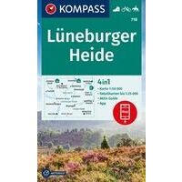 Kompass Wandelkaart 718 Lüneburger Heide