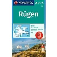 Kompass Wandelkaart 737 Insel Rügen