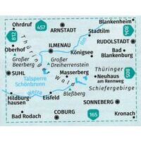 Kompass Wandelkaart 813 Ostlicher Thuringer Wald