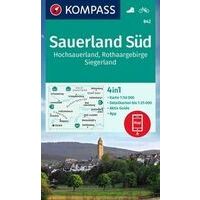 Kompass Wandelkaart 842 Sauerland Süd