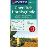 Kompass Wandelkaart 877 Oberkirch Hornisgrinde 